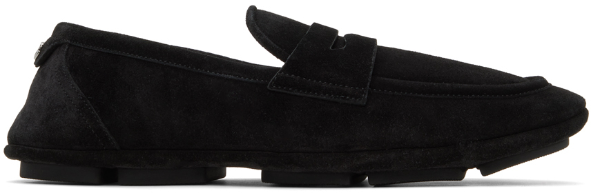 Black DG Driver Loafers