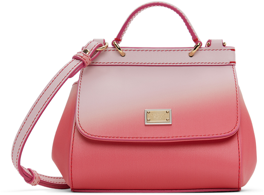 Dolce & Gabbana Kids Pink Mini Sicily Bag