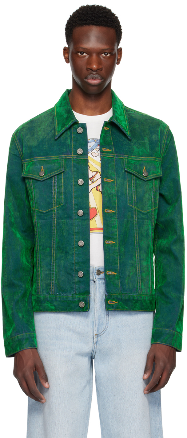 Green Johnny Denim Jacket