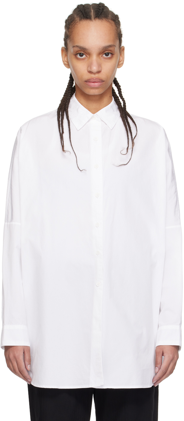 White Atomless Shirt