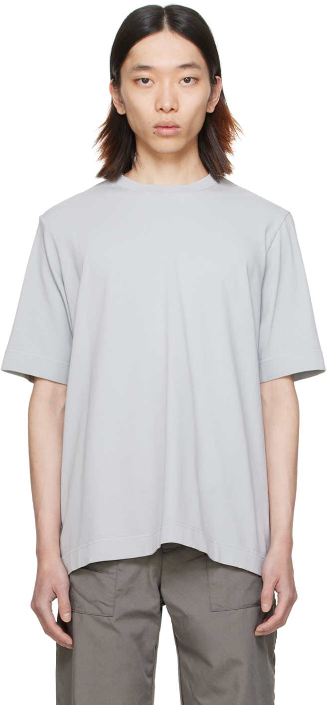 Gray Felix T-Shirt by CASEY CASEY on Sale