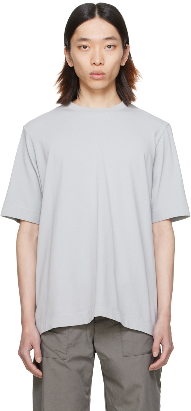 Casey Casey Grey Felix T-shirt In Grey