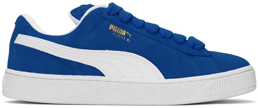 Puma Blue Suede Xl Sneakers In  Team Royal-