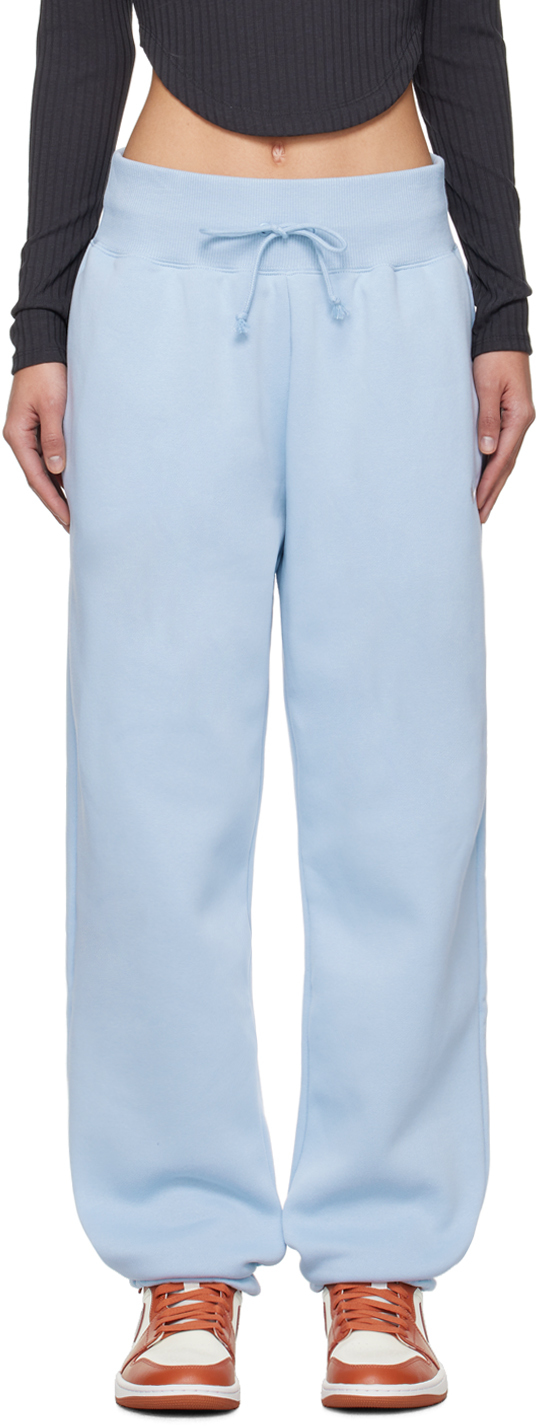 Blue Oversized Sweatpants