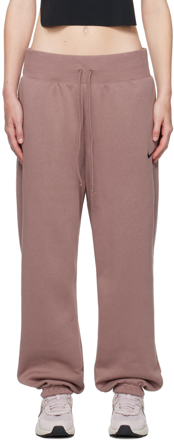 Purple Sportswear Phoenix Lounge Pants by Nike on Sale