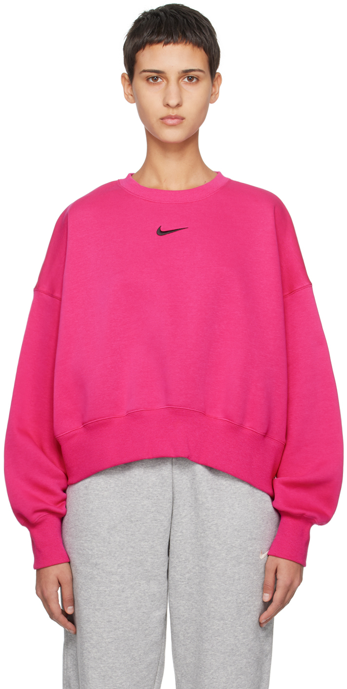Pink Over-Oversized Sweatshirt