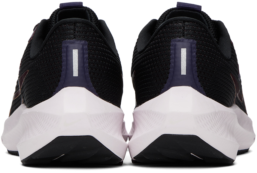 Nike Black & Pink Pegasus 40 Sneakers In Black/night Maroon