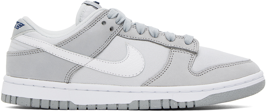 Gray Dunk Low LX Sneakers