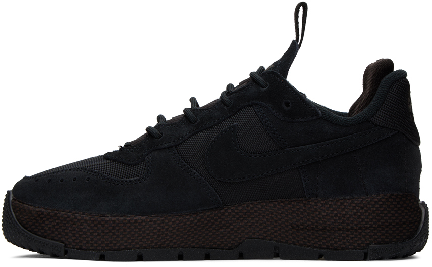 Nike Air Force 1 Wild Hiking Sneaker In Black/black-velvet