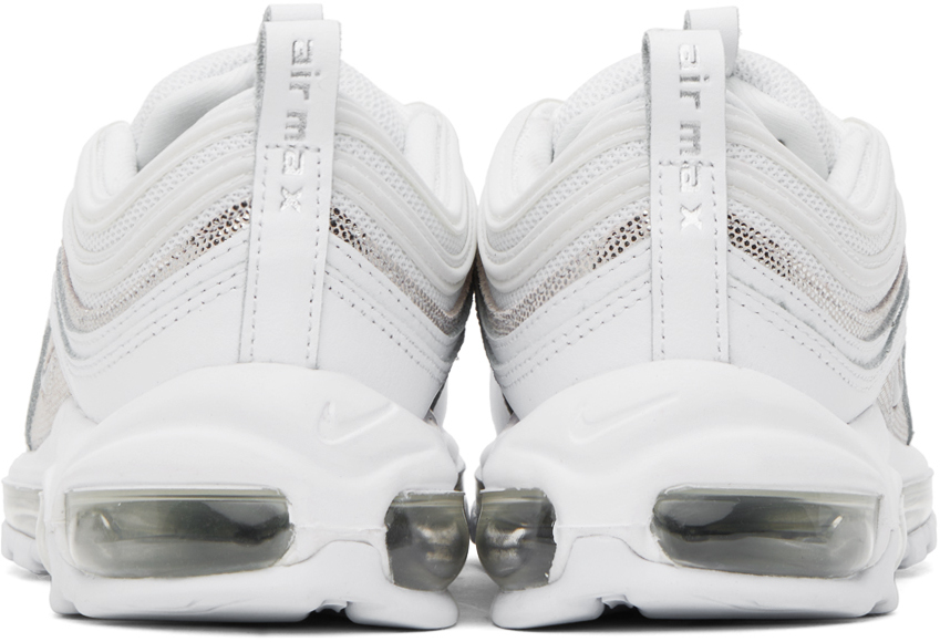 Nike Air Max 97 Sneaker In White/chrome