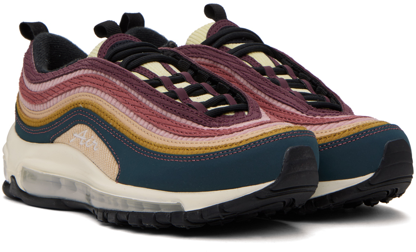 Nike Air Max 97 Sneaker In Deep Jungle/white