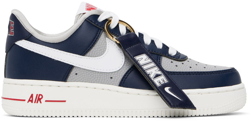 Nike: Navy Air Force 1 '07 SE Sneakers | SSENSE Canada