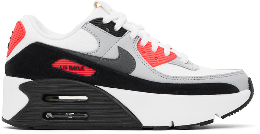 Nike Multicolor Air Max 90 Lv8 Sneakers In Summit White/smoke