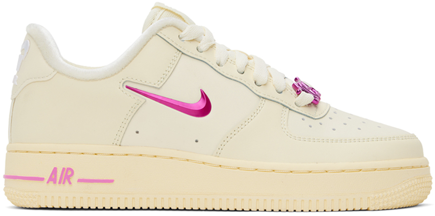 Nike Off-white Air Force 1 '07 Sneakers In Coconut Milk/playful