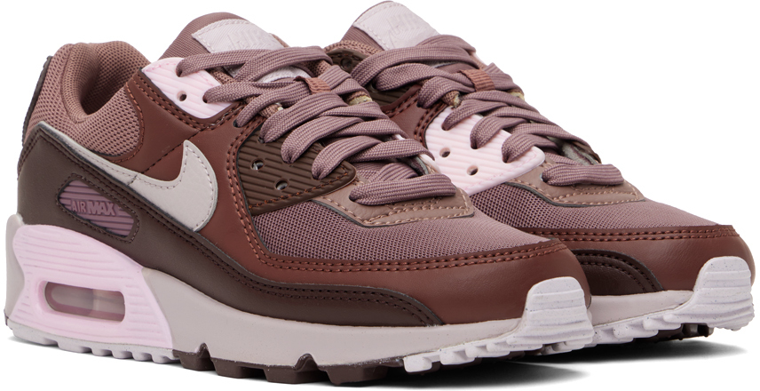 Nike Air Max 90 Sneaker In Smokey Mauve/platinu