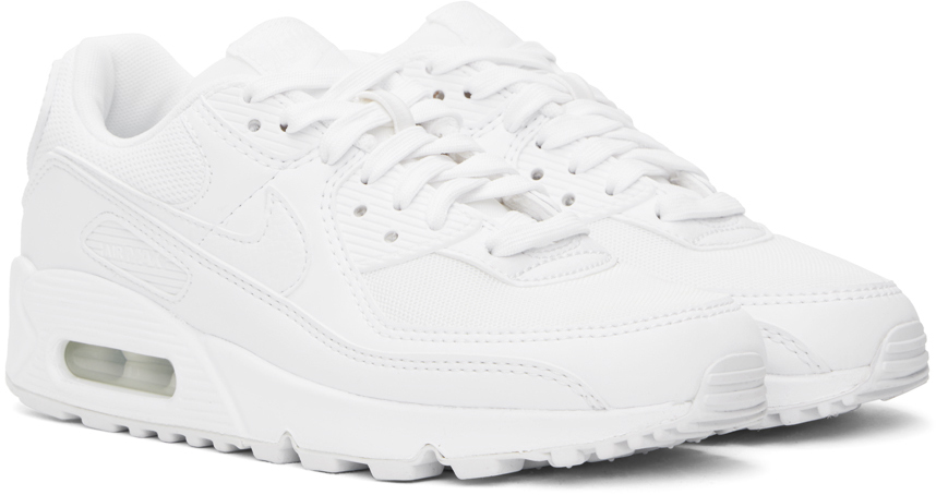 Nike White Air Max 90 Sneakers In White