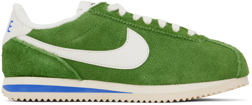 Nike Cortez "vintage Green" Sneakers In Chlorophyll/sail