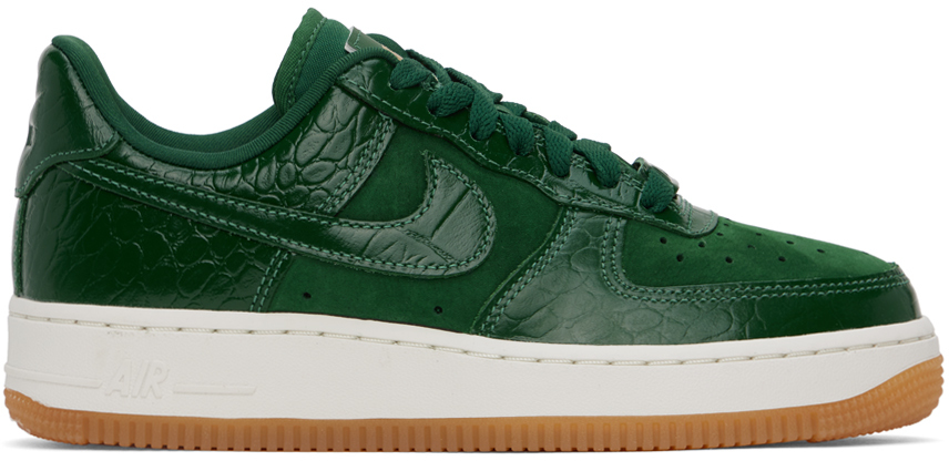 Shop Nike Green Air Force 1 '07 Lx Sneakers In Gorge Green-sail