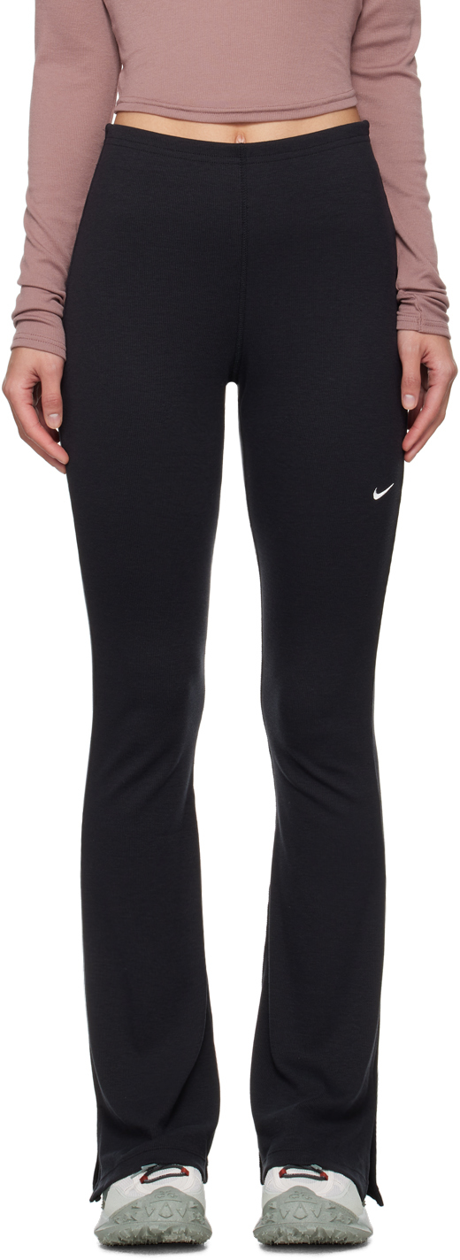 Nike, Pants & Jumpsuits, Nike Black Flared Yoga Pants