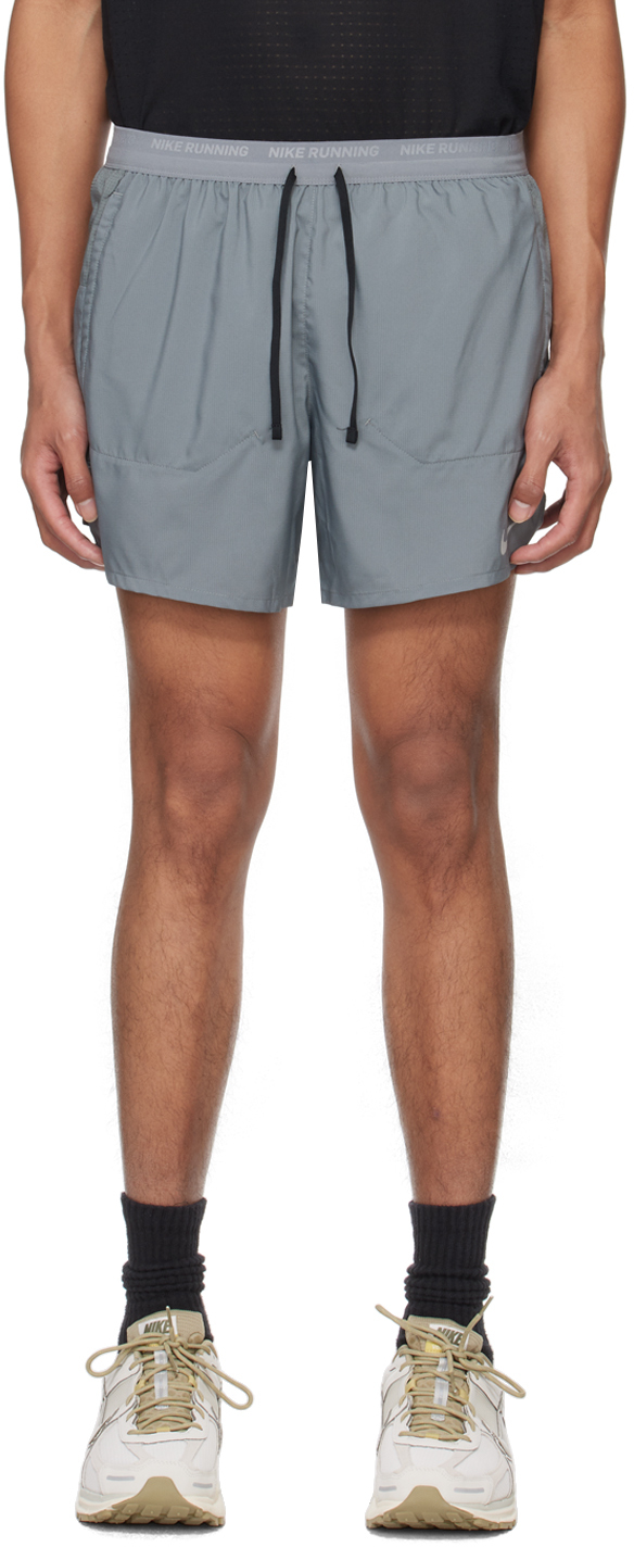 Grey Stride Shorts