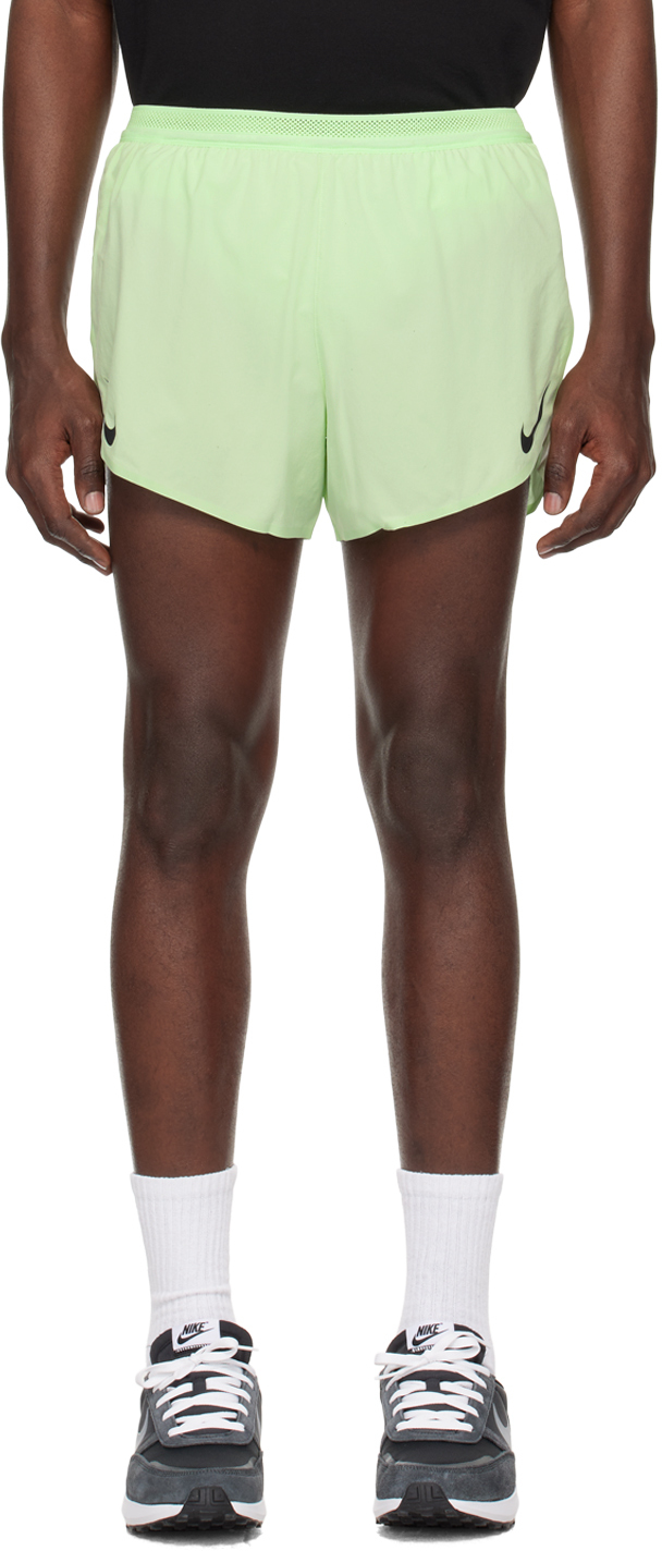 Green AeroSwift Shorts