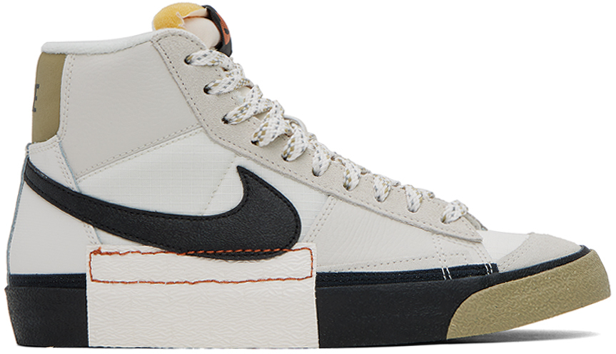 Nike: Off-White Blazer Mid Pro Club Sneakers | SSENSE