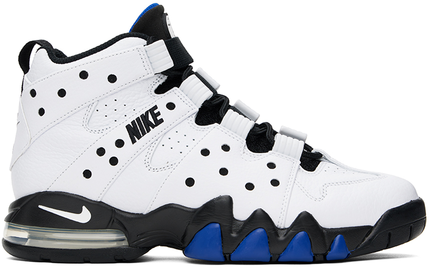 Nike White Air Max 2 Cb '94 Sneakers In White/black-old Roya