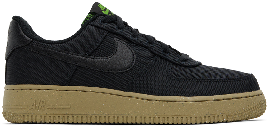 Shop Nike Black Air Force 1 '07 Lv8 Sneakers In Black/black-neutral