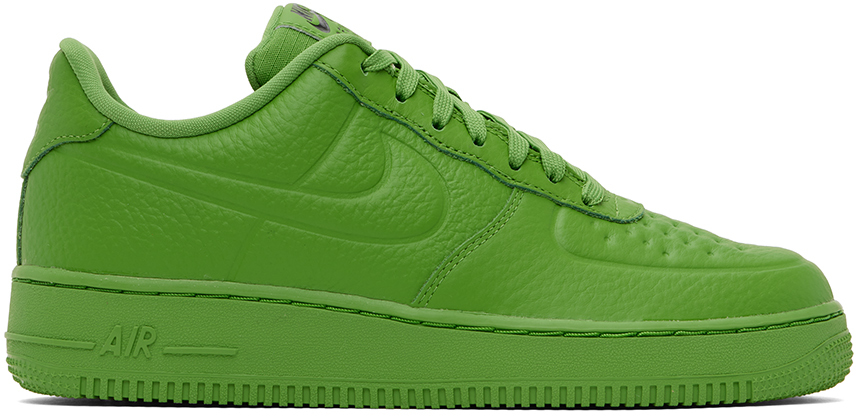 Shop Nike Green Air Force 1 '07 Pro-tech Sneakers In Chlorophyll/chloroph
