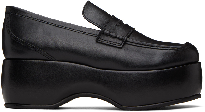 Black Annie Loafers