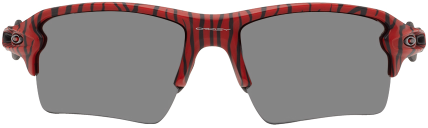 Red & Black Flak 2.0 XL Sunglasses