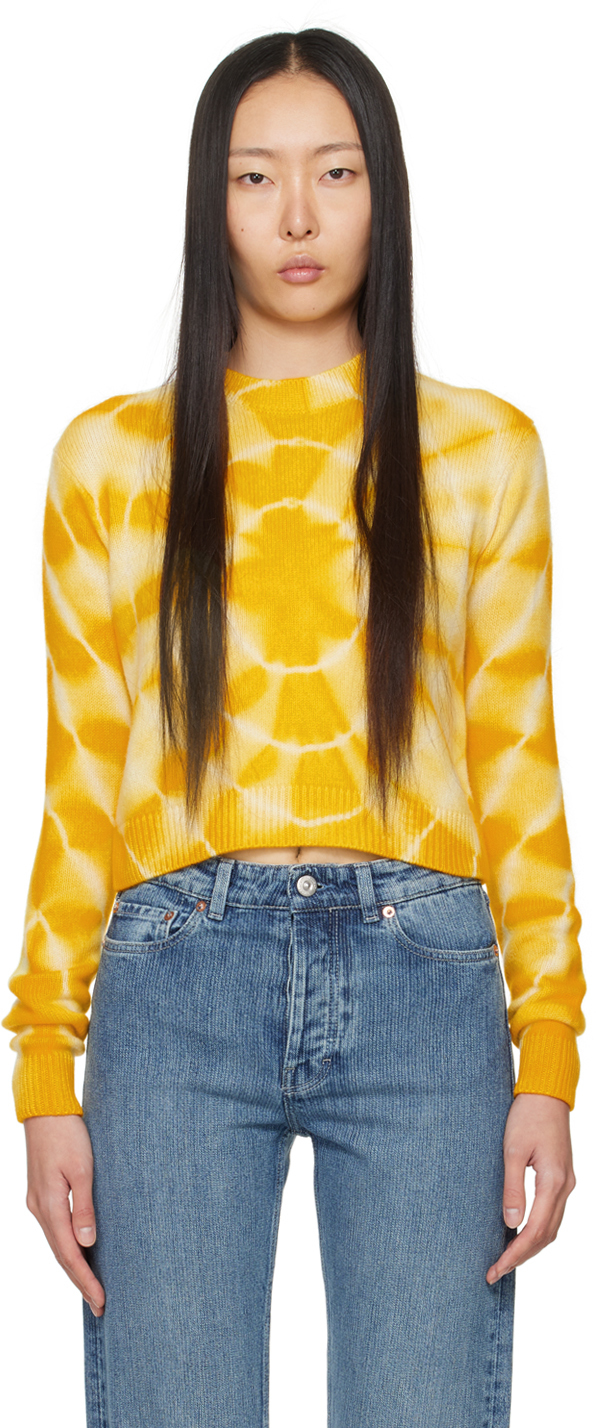 Yellow Bullseye Thelma Sweater