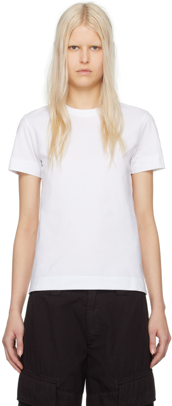 Canada Goose Round-neck Short-sleeve T-shirt In Weiss