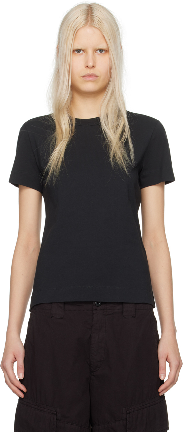 Shop Canada Goose Black 'black Label' Broadview T-shirt In 61 Black