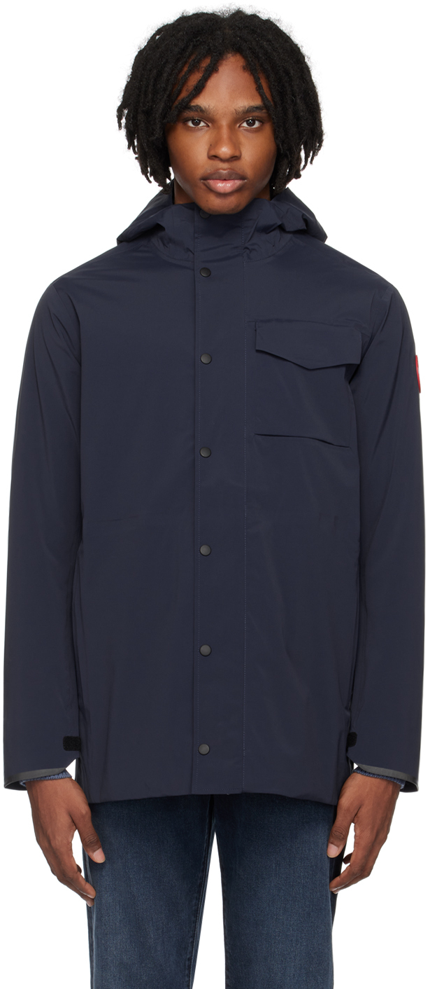 Canada Goose Navy Nanaimo Jacket In Atlantic Navy