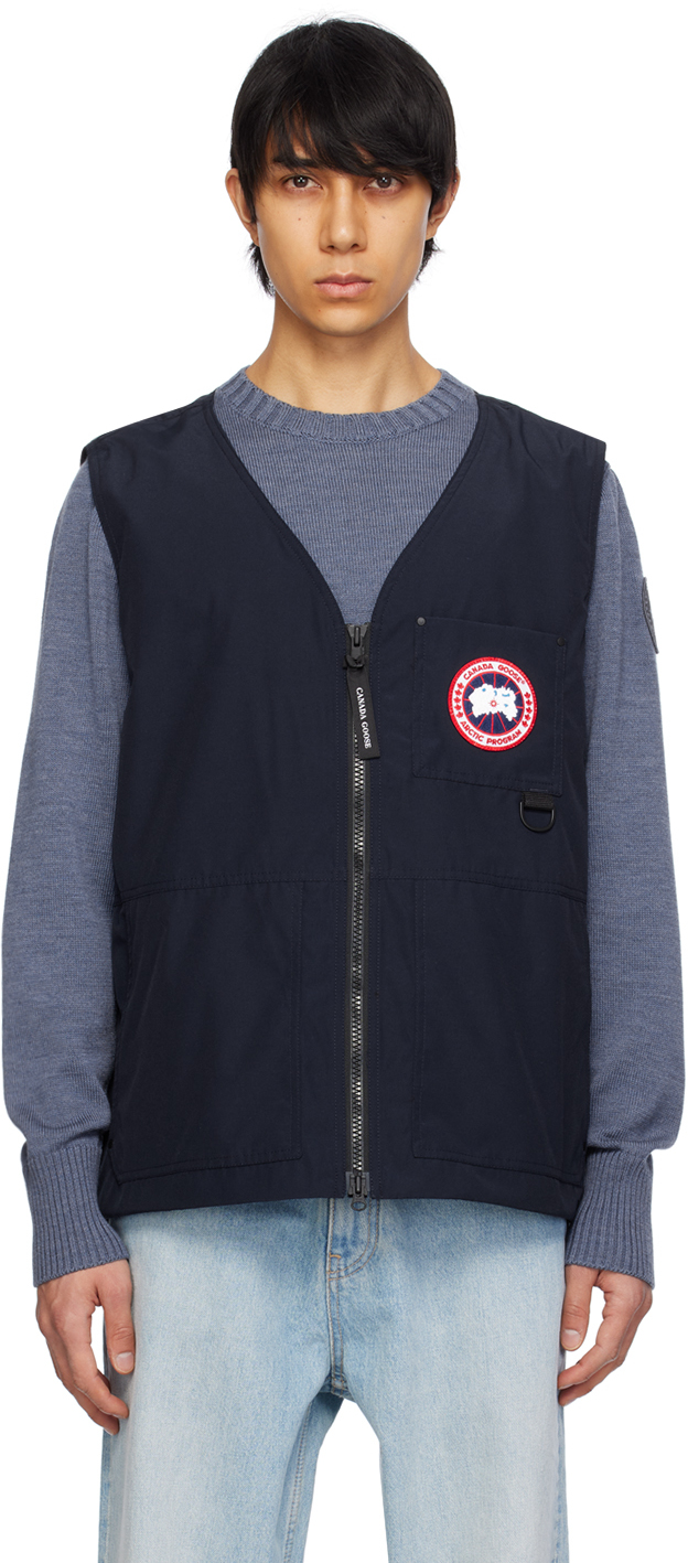 Canada Goose Navy Canmore Vest
