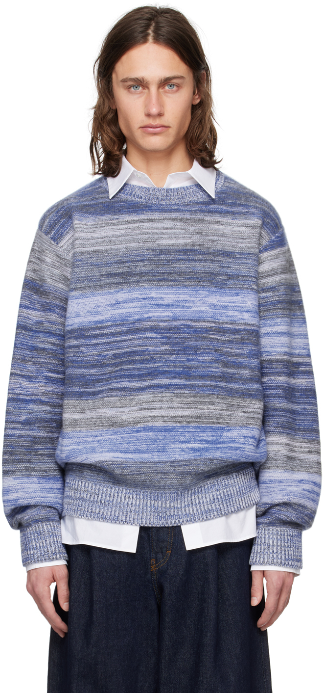 SSENSE Exclusive Blue Cosmic Sweater