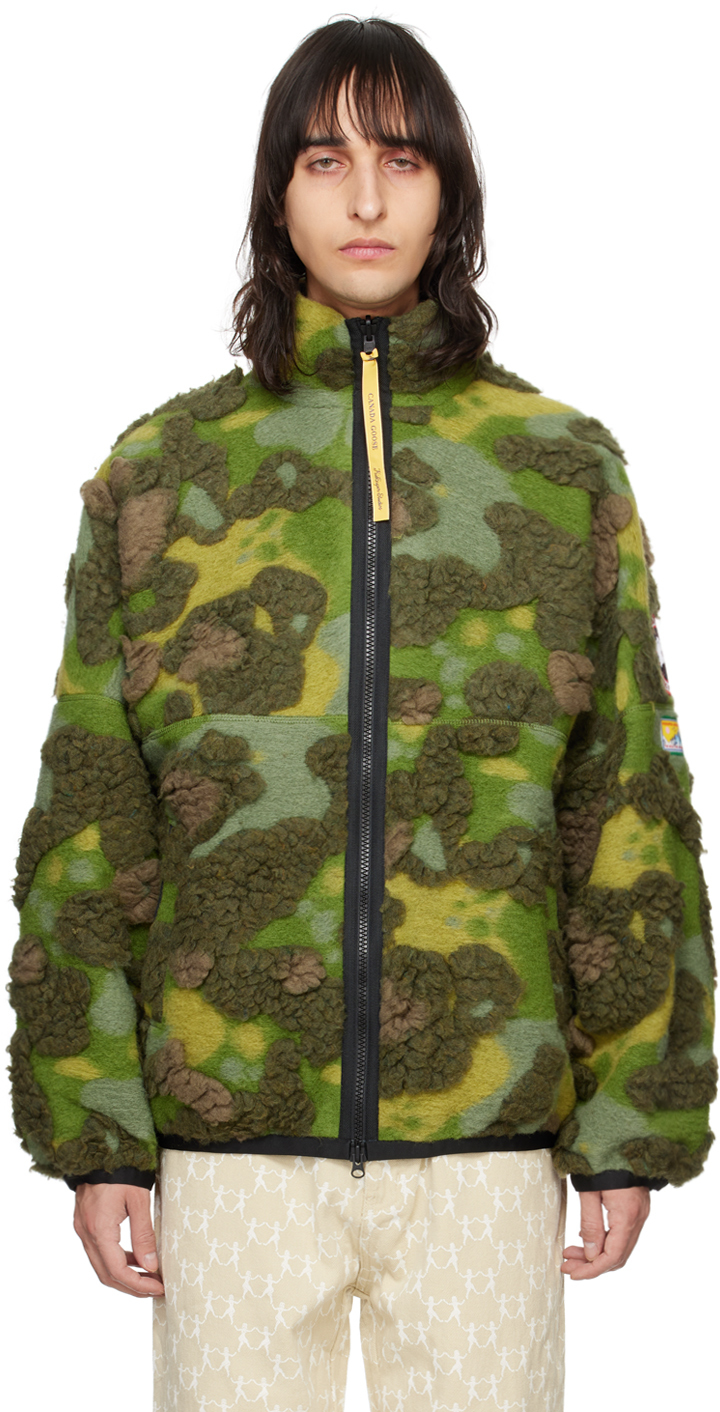 Kidsuper Green Reversible Jacket In 1740green Multi