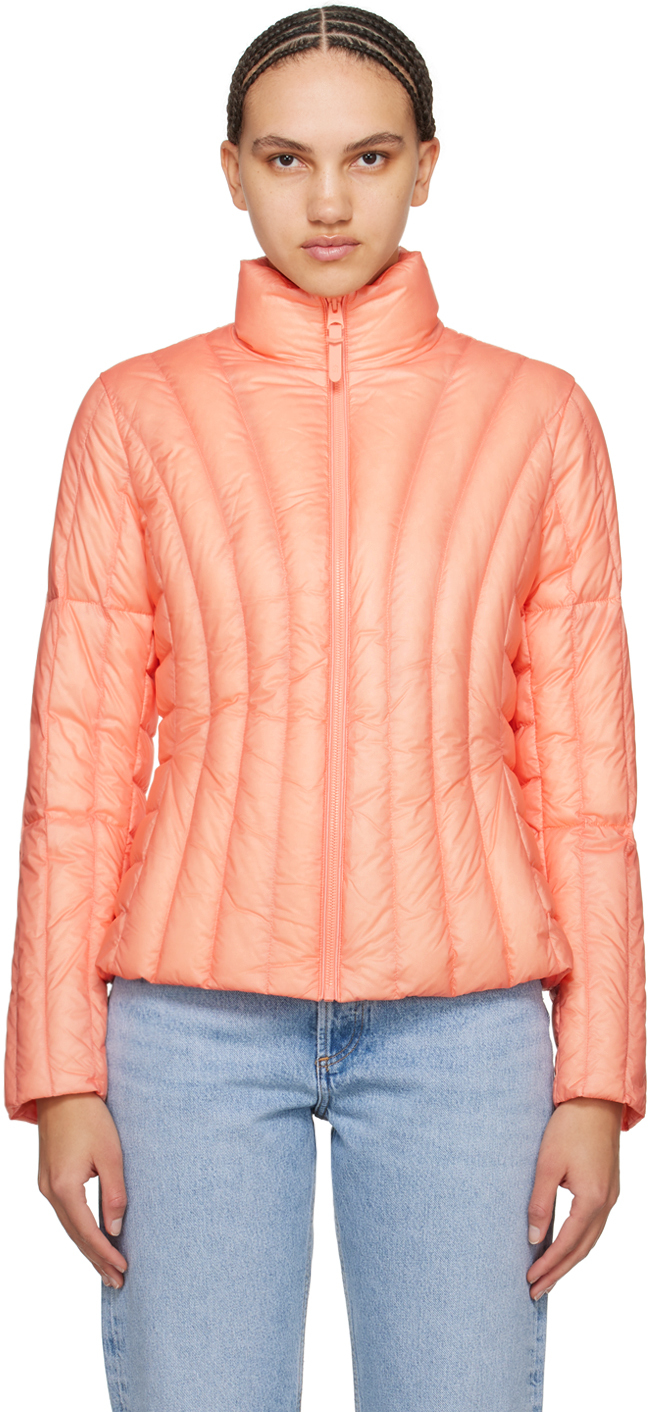 Pink Lany Down Jacket by MACKAGE on Sale