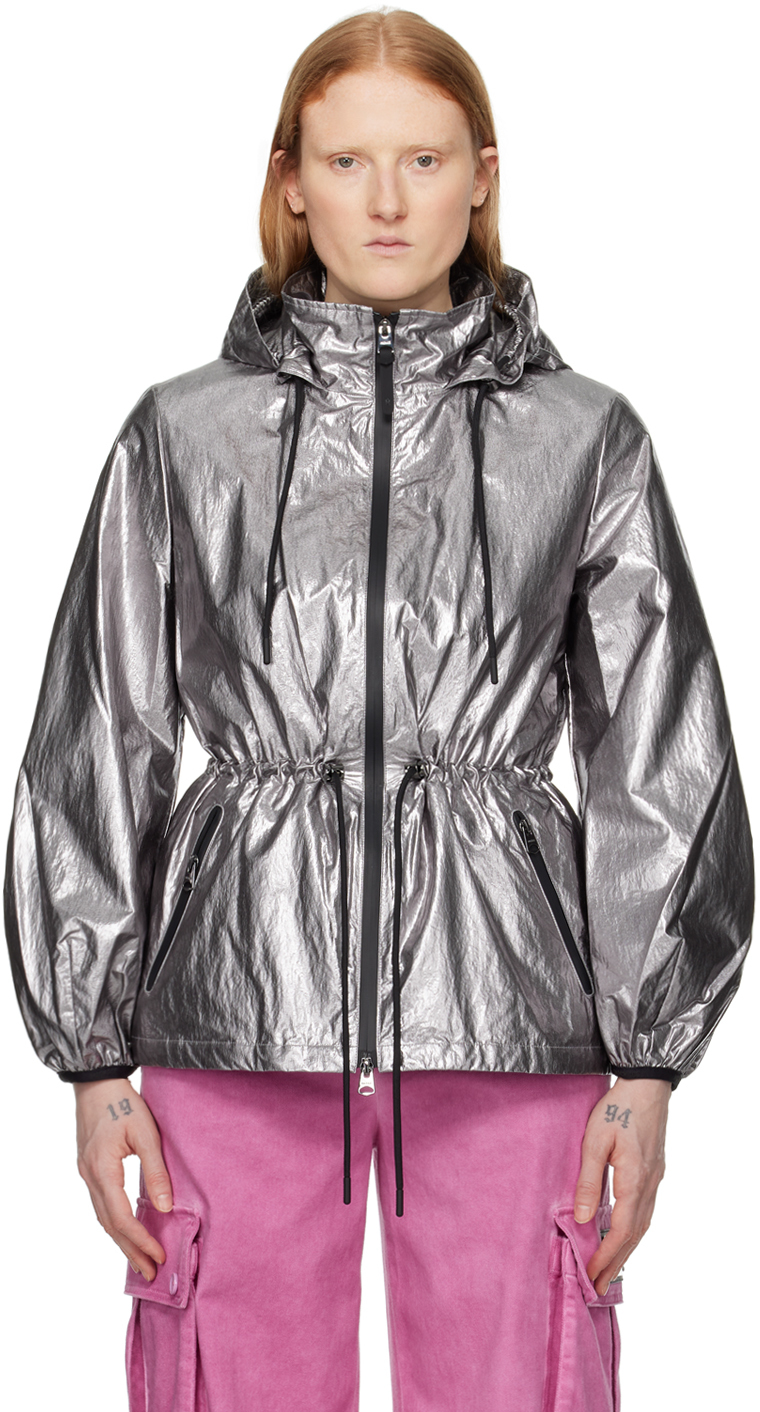 Silver Isha Jacket by MACKAGE on Sale