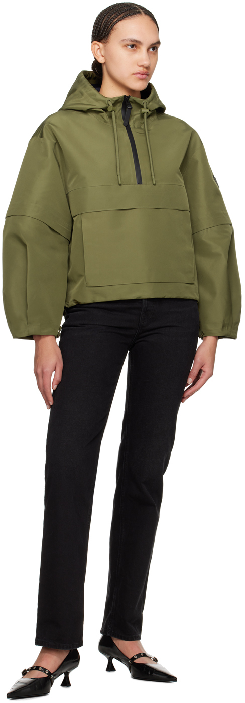Mackage Khaki Demie Jacket In Light Military-navy