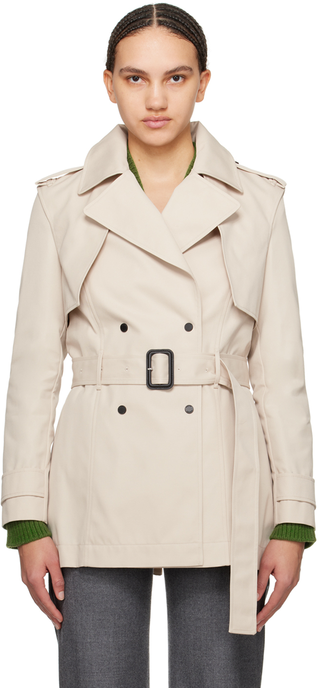 Mackage Adva Mid-length Belted Trench Coat