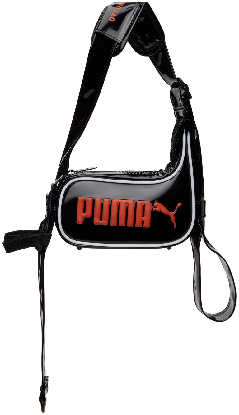 Shop Ottolinger Black Puma Edition Mini Racer Bag In Puma Black