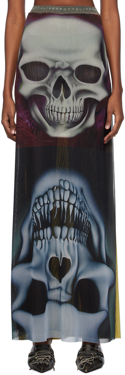 Skull 2024 maxi skirt