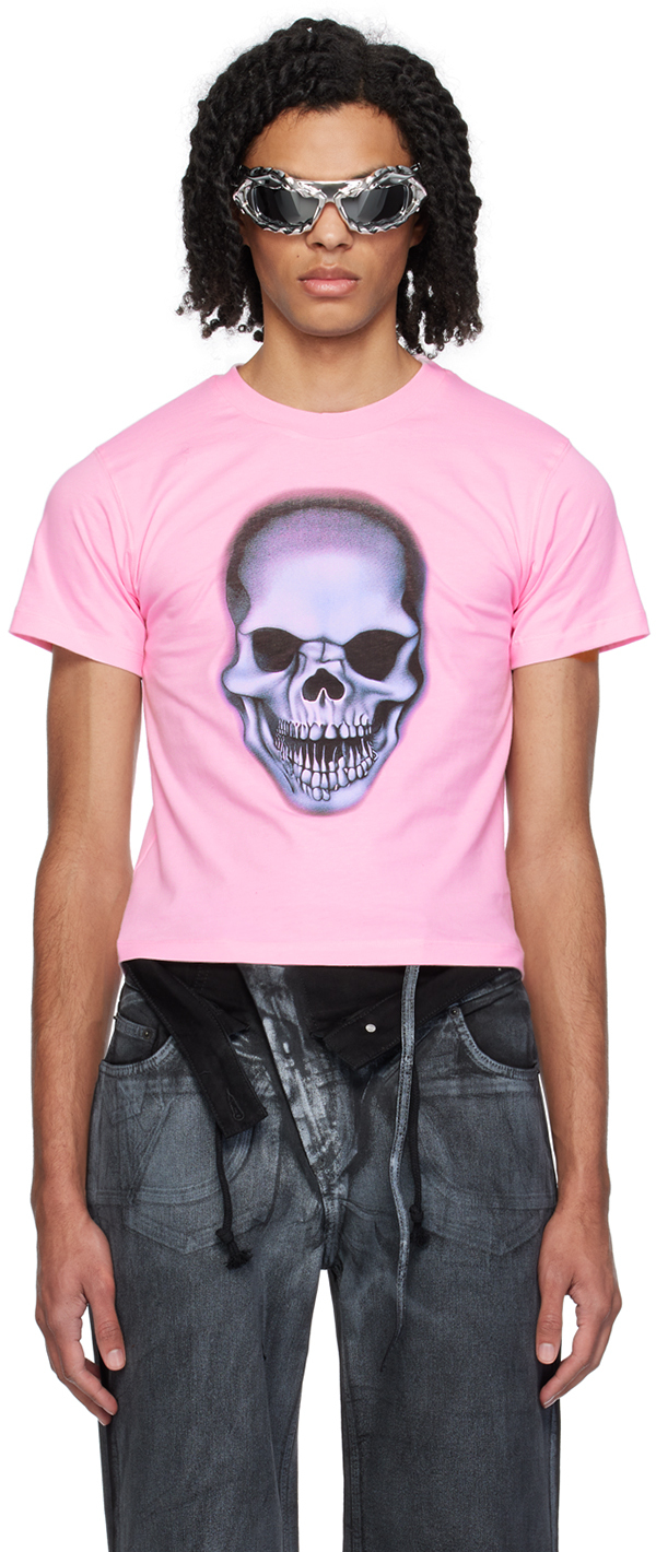 Ottolinger Pink Printed T Shirt Ssense