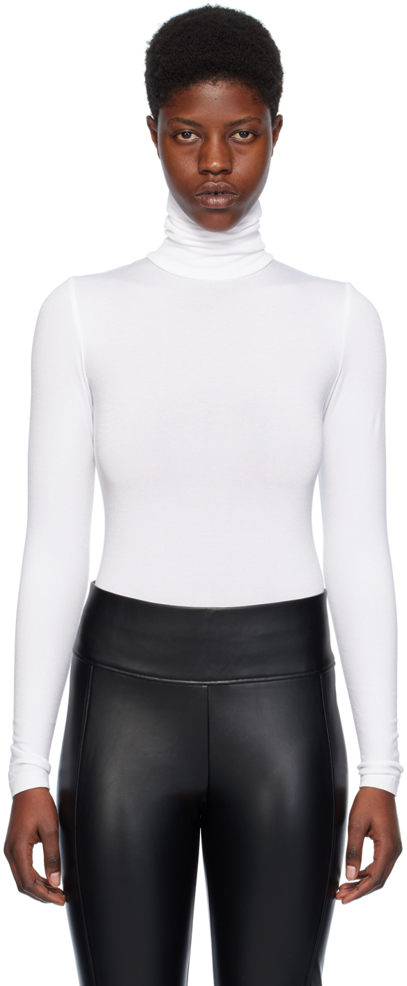 Wolford Black Paneled Bodysuit - ShopStyle Shapewear