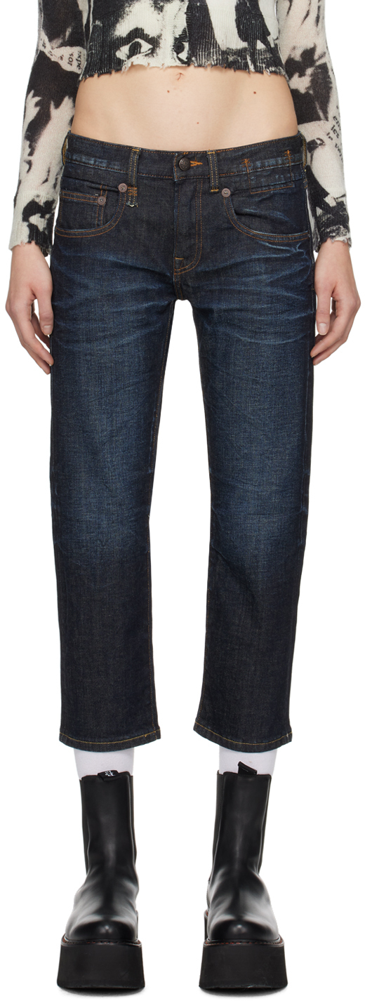 Indigo Boy Straight Jeans