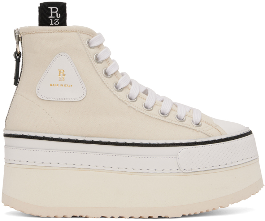 R13 high top sneakers for Women | SSENSE Canada