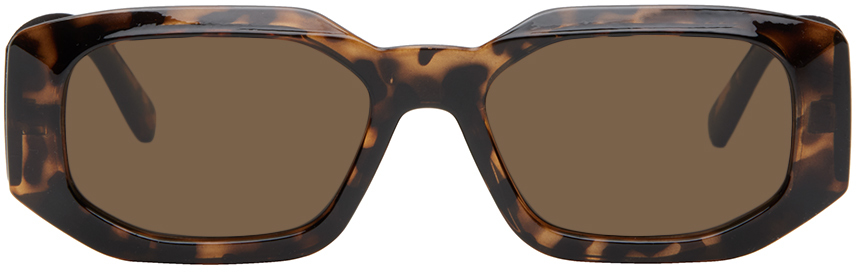 Samsã¸e Samsã¸e Brown Milo Sunglasses In Tortoise Brown
