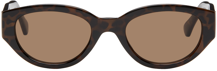 Samsã¸e Samsã¸e Brown Jude Sunglasses In Tortoise Brown